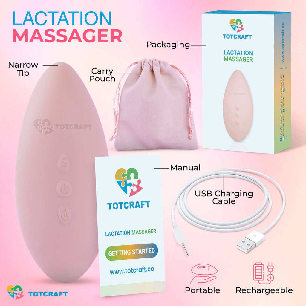 Lactation massager