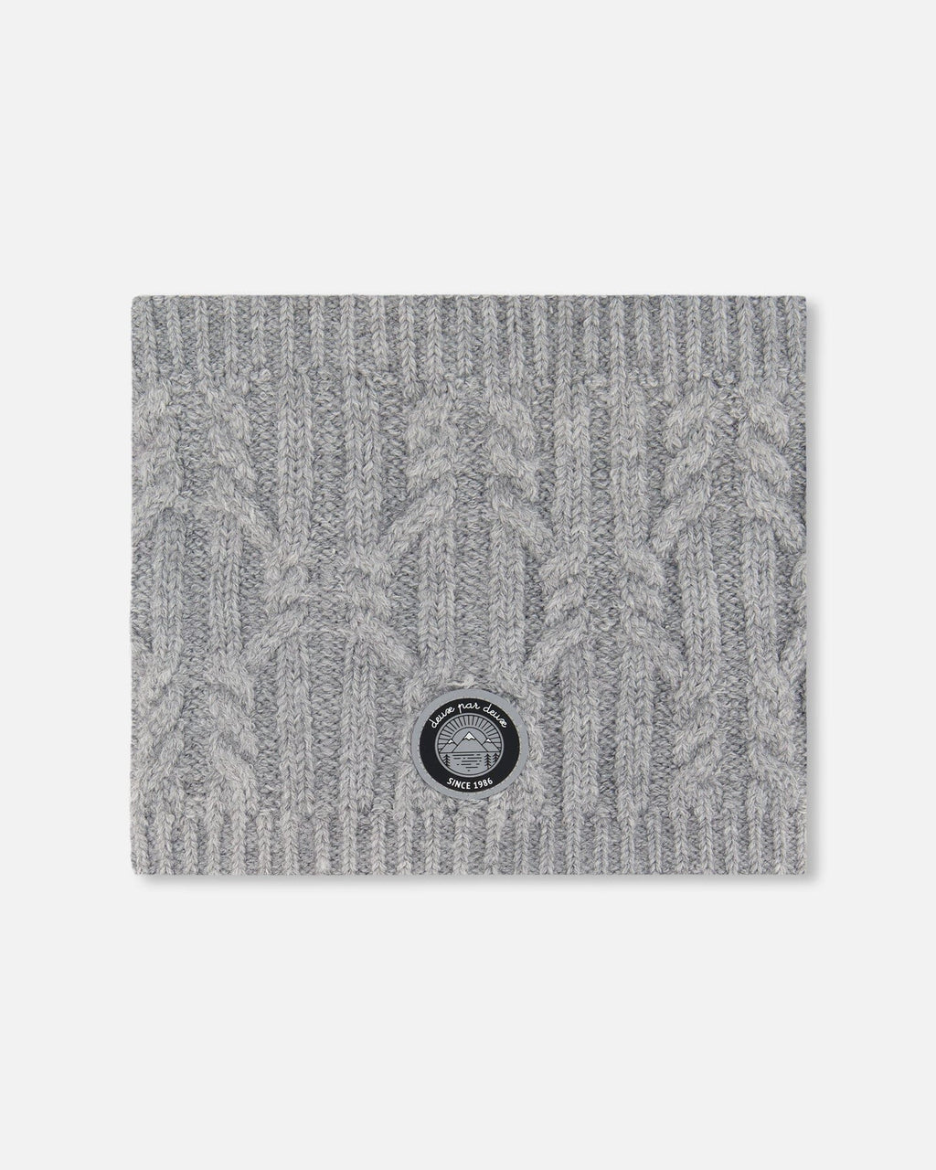Lined Winter Neckwarmer Heather Gray