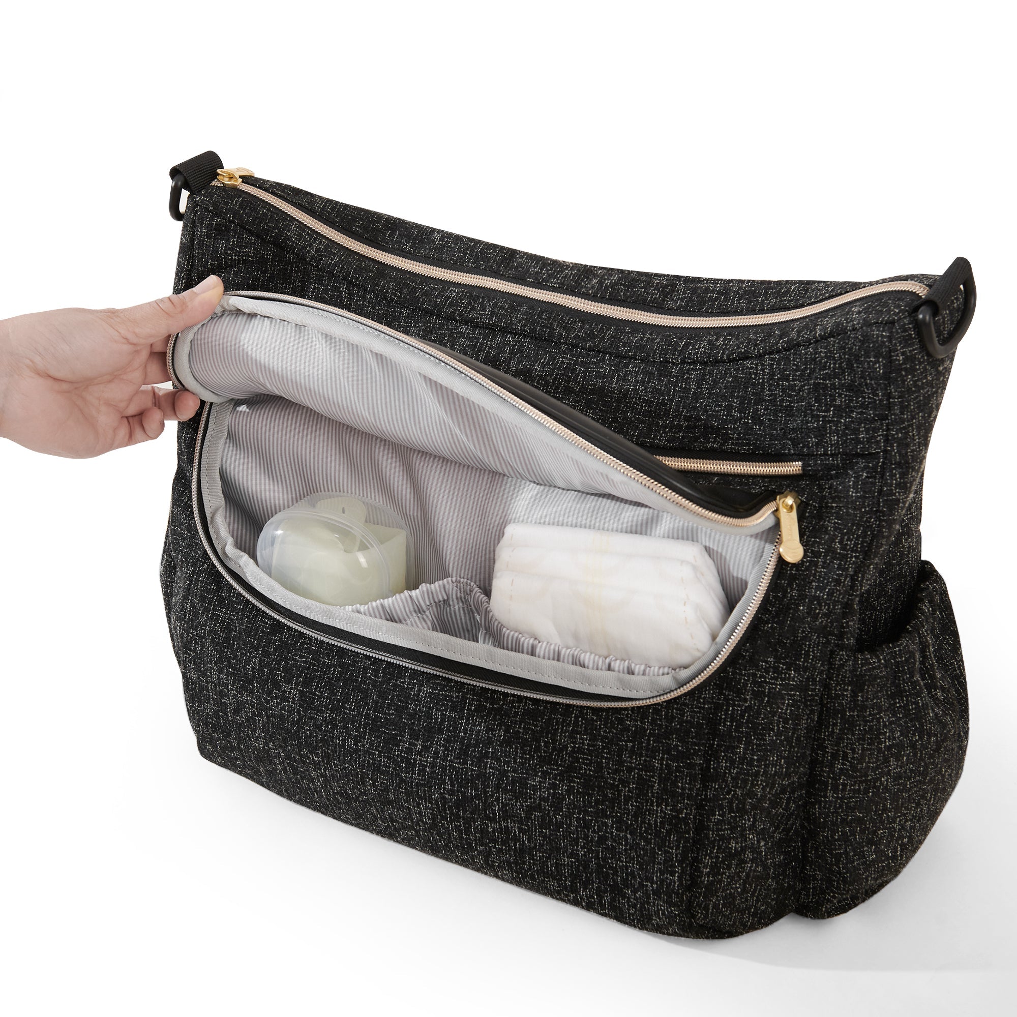 Tweed Luxe Stroller Organizer