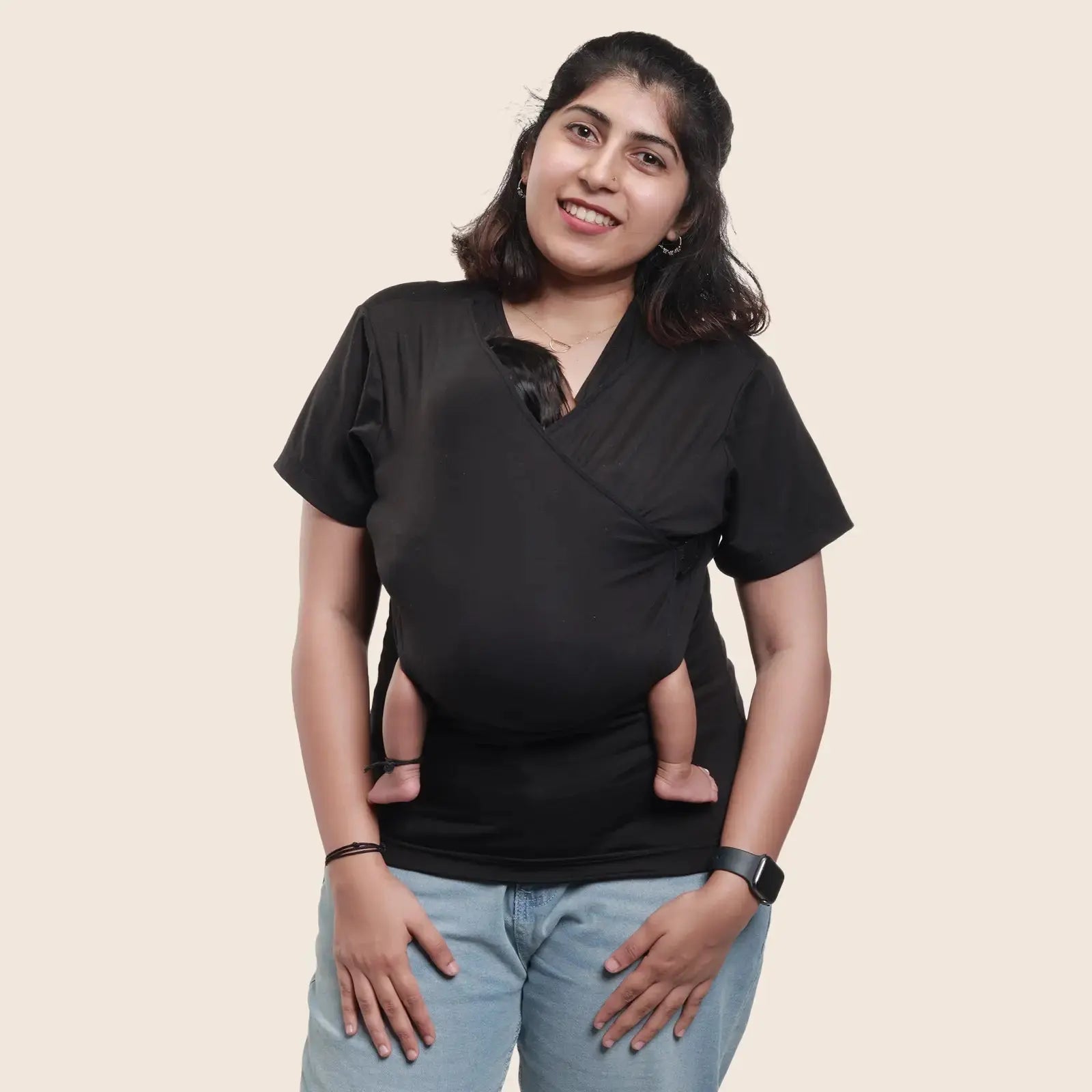 Women's Everyday T-Shirt Carrier(Newborn to 8KGs)