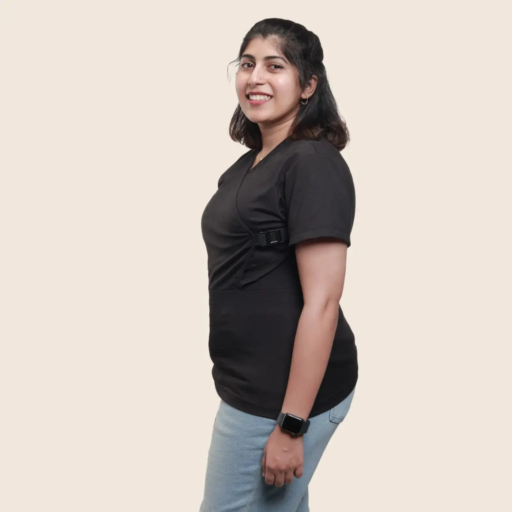 Women's Everyday T-Shirt Carrier(Newborn to 8KGs)